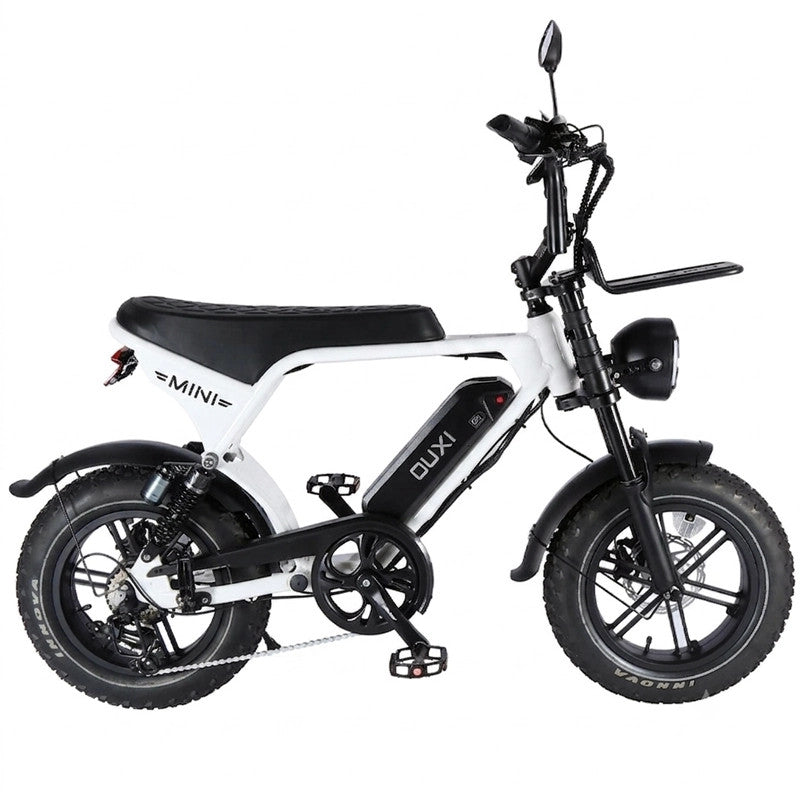 E-bike Ouxi V8 Ultra Mini Fat 250W 48V a doppia sospensione