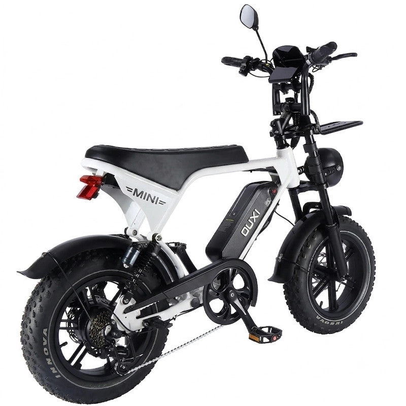 E-bike Ouxi V8 Ultra Mini Fat 250W 48V a doppia sospensione