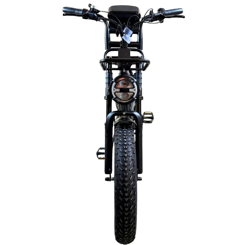 E-bike Fat Ouxi V8 Pro 750W 48V con doppia batteria e sospensioni complete