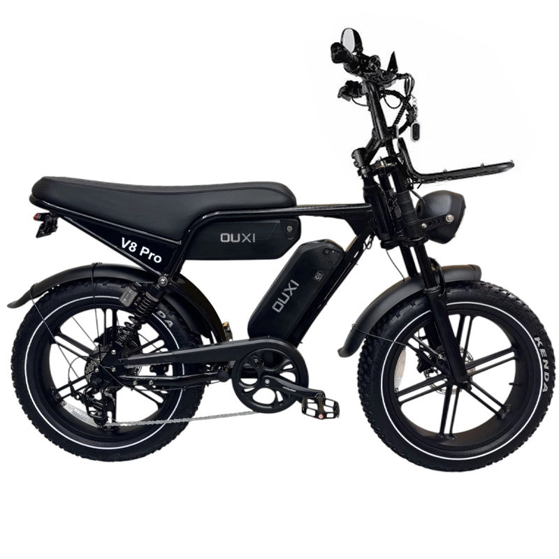 E-Bike Fat Ouxi V8 Pro 250W 48V Doppia Batteria Full Suspension