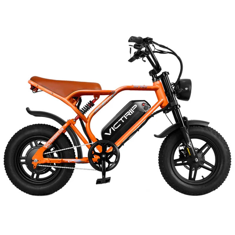 E-bike tipo ciclomotore Victrip R6 Pro 250W 48V a doppia sospensione